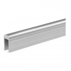 Adam Hall Hardware 6225 - Aluminium end profile with 5 mm Radius for 10 mm Material